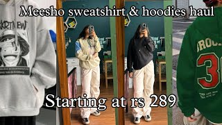 Meesho winter sweatshirt amp hoodies haul very affordable amp pinteresty [upl. by Aubree]