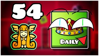 Playing EVERY DAILY LEVEL for EVERY DAY of 2024 EPISODE 54  Geometry Dash 22 [upl. by Tamer]