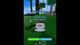 Bisento V2 showcase games roblox edit short [upl. by Nyleikcaj140]