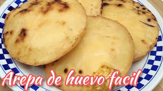 AREPA DE HUEVO FÁCIL [upl. by Annal]