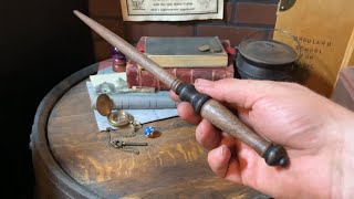 Making a Partially Ebonized Black Walnut Wand [upl. by Sheela]