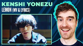 Kenshi Yonezu 米津玄師  Lemon MV amp Lyrics Composer Reaction amp Analysis  So much personality [upl. by Dnomayd734]