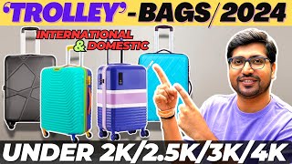 SALE⚡Best Trolley Bag In India 2024⚡Best Trolley Bags Under 3000⚡Best Trolley Bags 2024 India⚡ [upl. by Nrehtak]