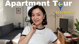 Apartment Tour  46 sqm in a 50 year old house in Stockholm [upl. by Eillib]