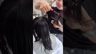 Master the Collarbone Haircut HairCutting Tutorial for Aspiring Hairdressing Skills hairgurudiaries [upl. by Winograd]