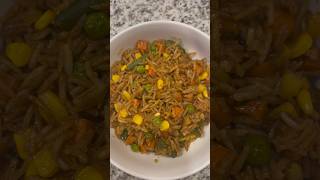 Simple Stir fried rice  How to make stir fry rice  Easy rice recipe friedfood food cooking [upl. by Einram687]