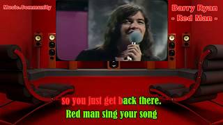 Lyrics  Barry Ryan  Red man 1971 [upl. by Keung]