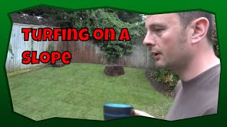 Expert Guide to Laying New Turf on a Slope [upl. by Poole]