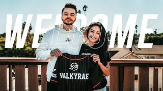 VALKYRAE JOINS 100 THIEVES [upl. by Auehsoj]