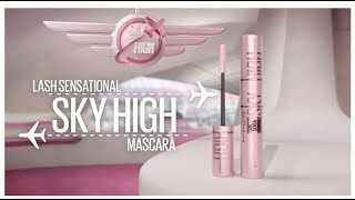 Maybelline Lash Sensational Sky High Mascara [upl. by Yrtnahc659]