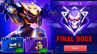 FINAL BOSS FIGHT  New PvE Mode  Level 78  Ares Onslaught Event  Mech Arena [upl. by Aenad]