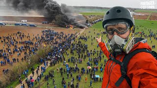 Sainte Soline La Bataille des MégaBassines  Qui veut la Guerre de lEau [upl. by Ydasahc350]