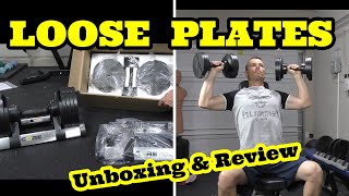 Core Home Fitness Adjustable Dumbbells  unboxing and review  Loose plates [upl. by Anifares632]