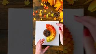 Paper Flower Wall hanging diy papercraft art craft shortsfeed shortsvideo short [upl. by Ateerys]