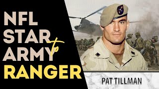 Pat Tillman  NFL Star Sacrifices Life for Country nfl armyranger pattillman [upl. by Annaesor]