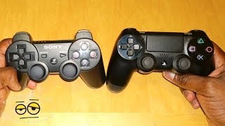 Sony PS4 Dualshock 4 vs PS3 Dualshock 3 Controller Review [upl. by Tonnie972]