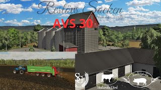 ÄNTLIGEN VÅRBRUK RESLÖVS SOCKEN AVS 30 Farming Simulator 22 [upl. by Saville]