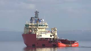 LEADER LEAVING CROMARTY FIRTH [upl. by Draude]