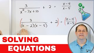 08  Learn to Solve Fractional Equations in Algebra Part 1 [upl. by Ueih]