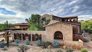 Spanish Colonial Retreat in Scottsdale Arizona [upl. by Hcirdeirf]