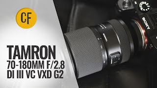 Tamron 70180mm f28 Di III VC VXD G2 lens review [upl. by Brear]