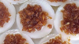 Chwee Kueh 水粿 Steamed Rice Cakes [upl. by Ajit]