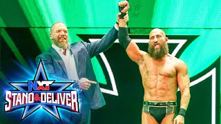 Triple H embraces Tommaso Ciampa NXT Stand amp Deliver 2022 WWE Network Exclusive [upl. by Gasper]