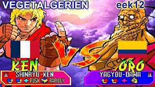 Street Fighter III New Generation  VEGETALGERIEN vs eek12 [upl. by Aivilo851]