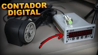 Contador Digital Como Contar Utilizando um Encoder ou Sensor Indutivo [upl. by Fulbright81]