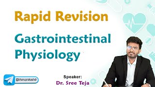 Gastrointestinal Physiology Rapid Revision [upl. by Fleta]