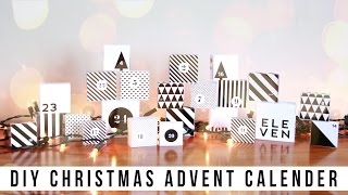 Easy DIY Christmas Advent Calendar  PRINTABLE  shadesofpale [upl. by Kentigerma793]