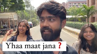 A day in Sharda University with Freshers 😂 shardauniversity vlog collegevlog [upl. by Kasevich382]