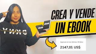 Cómo crear y vender un EBOOK hecho en Canva 📖💸 [upl. by Drofdeb]