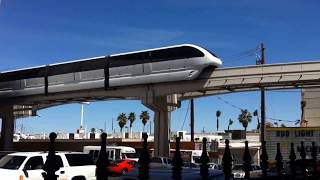 201203 Las Vegas Monorail video [upl. by Amsirhc207]