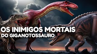 Os Inimigos Mortais do Giganotossauro [upl. by Anirrehs]