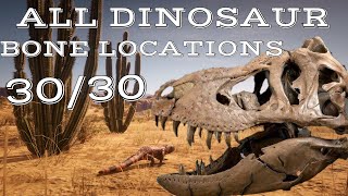 All Dinosaur Bone Locations In Red Dead Redemption 2 3030 Bones [upl. by Gordy92]