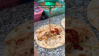 Paneer Kathi Roll Making😋😱 shorts kathiroll indianstreetfood [upl. by Rramo]