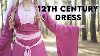 How To Make a 12th century Dress  The Medieval Bliaut [upl. by Lanita]