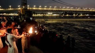 Ganga aarti at Rishikesh  Jai Ganga Mata  Bhajan Kirtan  Travel Life  Jatin Sharma [upl. by Leanor]