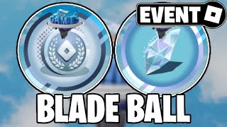 EVENT How to get all 8 The Games Badges in Blade Ball [upl. by Ruhnke232]