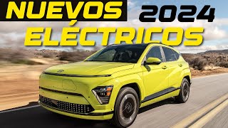 MEJORES Autos eléctricos que llegan en 2024 [upl. by Domini471]