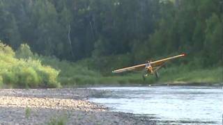 cool super cub landing [upl. by Bottali]