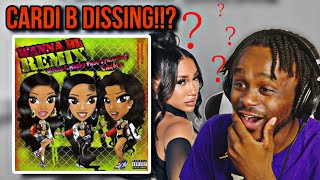 CARDI B DISSED BIA GloRilla – Wanna Be Remix feat Megan Thee Stallion amp Cardi B REACTION [upl. by Latini524]