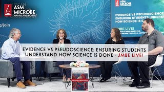 Evidence v Pseudoscience Ensuring Students Understand How Science Is Done  JMBE Live [upl. by Rutter]