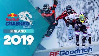 The Fastest Sport On Skates Hits Finland  Red Bull Crashed Ice 2019 [upl. by Aikkan874]