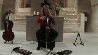 Distant Two Mayke Rademakers improvisations on electric cello [upl. by Ahserkal610]