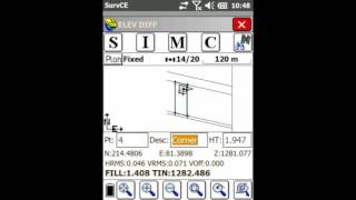 Carlson SurvCE Tutorial Elevation Difference with the Triangulation Method [upl. by Madelene601]