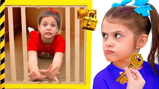 Box Fort Maze Challenge and more funny stories for kids [upl. by Kera]