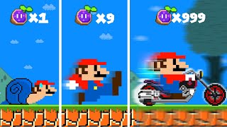 Mario Wonder but every Seed makes Mario Speedrun FASTER… [upl. by Bautram428]