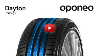 Tyre Dayton Touring 2 ● Summer Tyres ● Oponeo™ [upl. by Orabla]